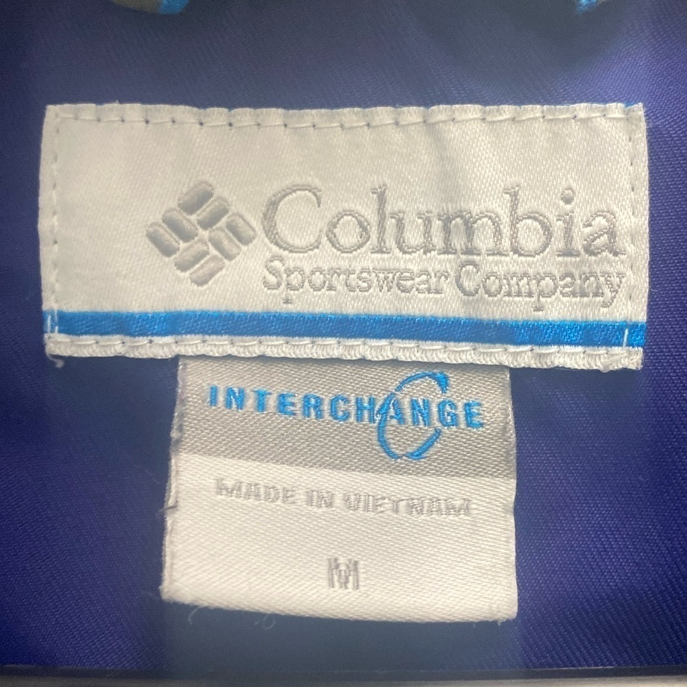 Columbia interchange Omni-tech waterproof hooded jacket Size medium - Picture 7 of 16
